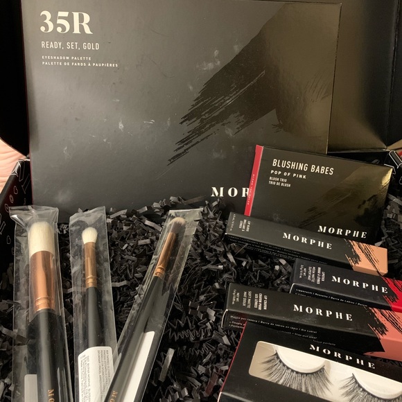 Morphe Other - Morphe Palette Lip Face Brush Bundle